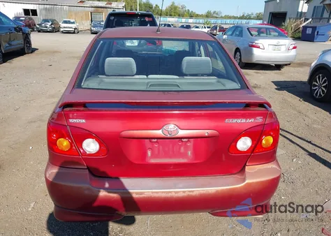 2004 Toyota Corolla S from USA, damaged, VIN 2T1BR32E74C299524